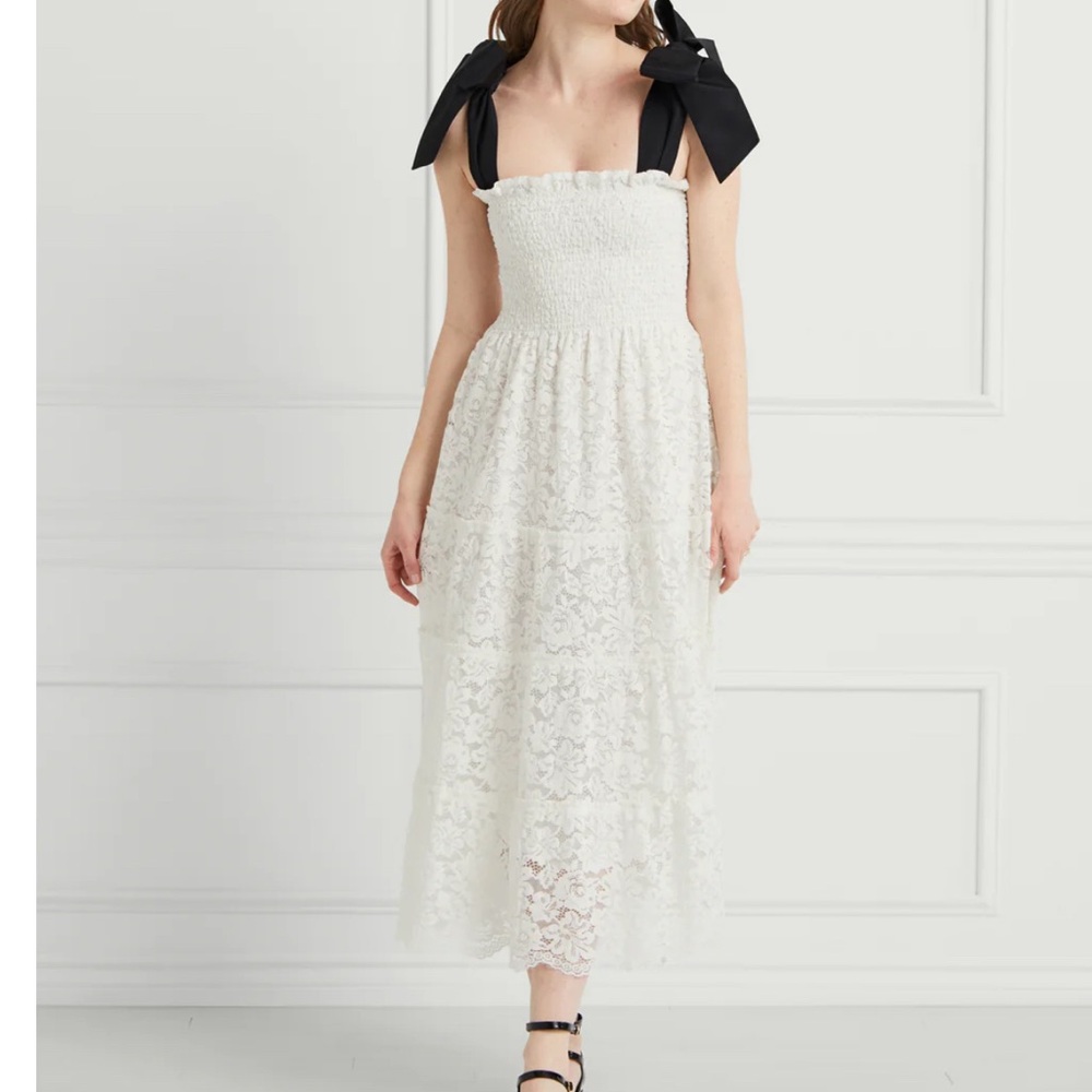 The Lace Ribbon Ellie Nap Dress Hill House Size L